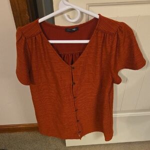 Paper Moon Button Down Top